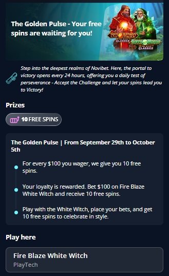 novibet-freespins